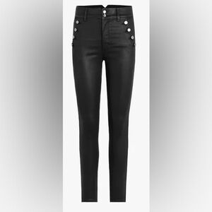 Joe's Jeans Black Flawless Georgia High Rise Skinny Jeans, Size 30